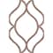 Ekena Millwork 31 16W x 46 34H x 14T Small Villarreal Decorative Fretwork Wood Ceiling Panels, Walnut CELW31X47X0250VILWA - alternate 6